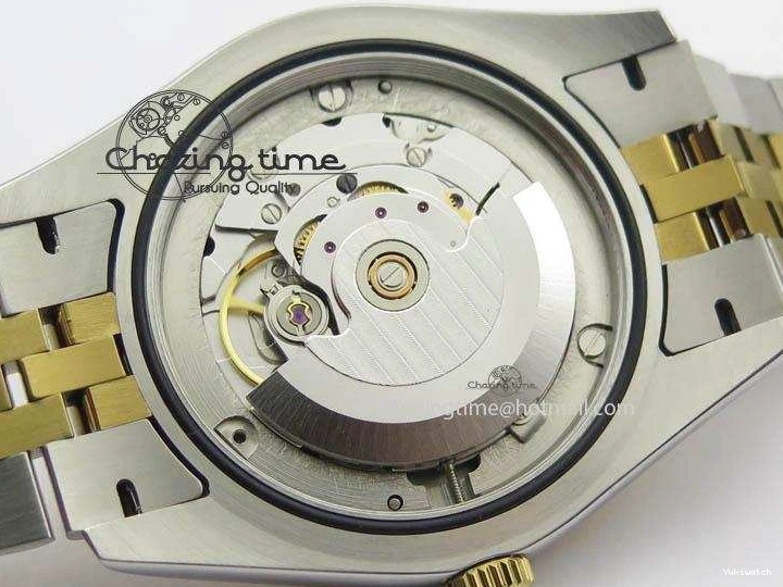 Jubilee YG Best Edition 41mm Bracelet Silver A2813 DateJust Maker BP Dial New Version II SS On 0422